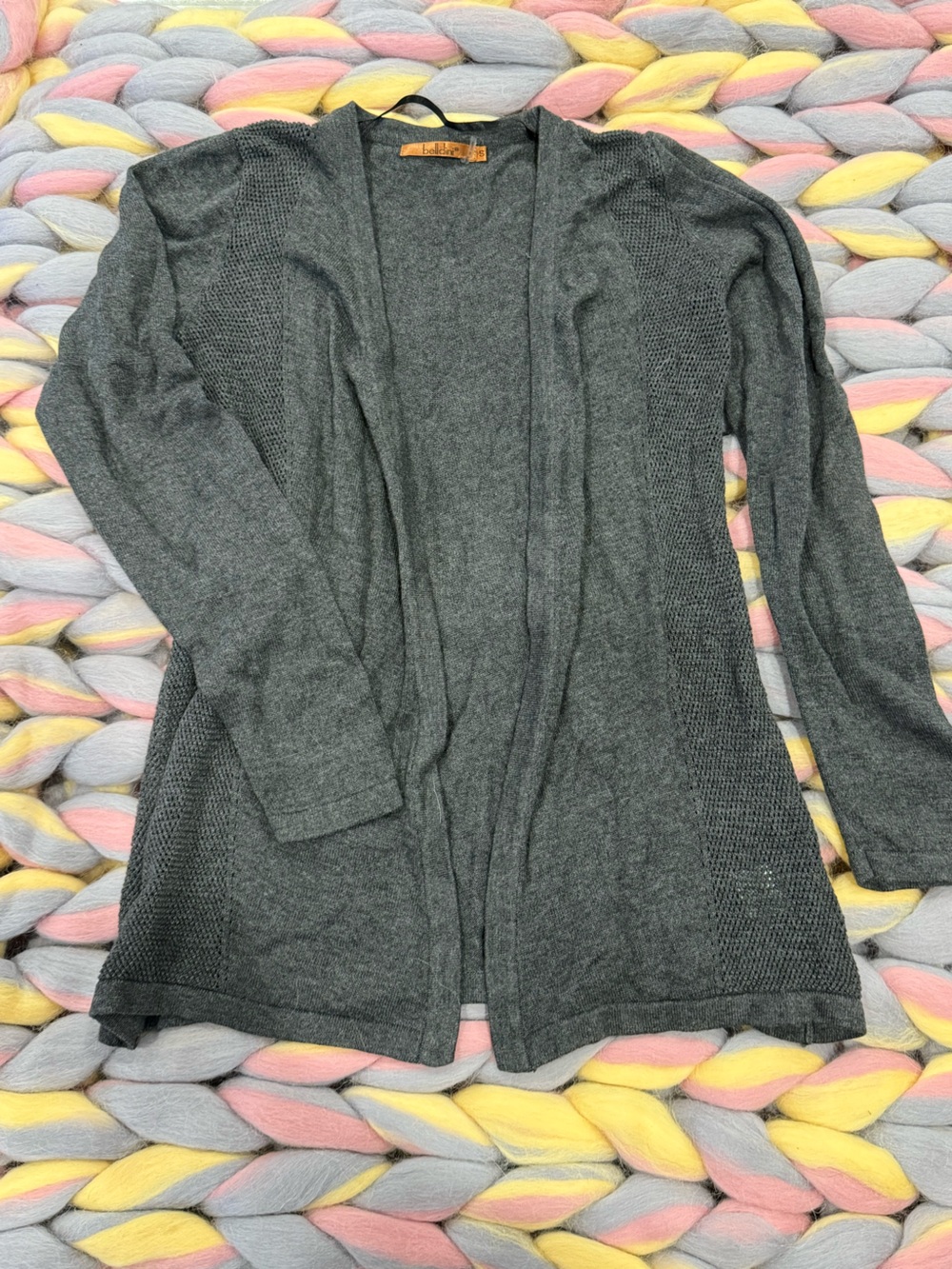 Charcoal Gray Women's Knit Sweater